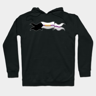 demisexual pride banner Hoodie